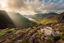 Lake District mountains and lake